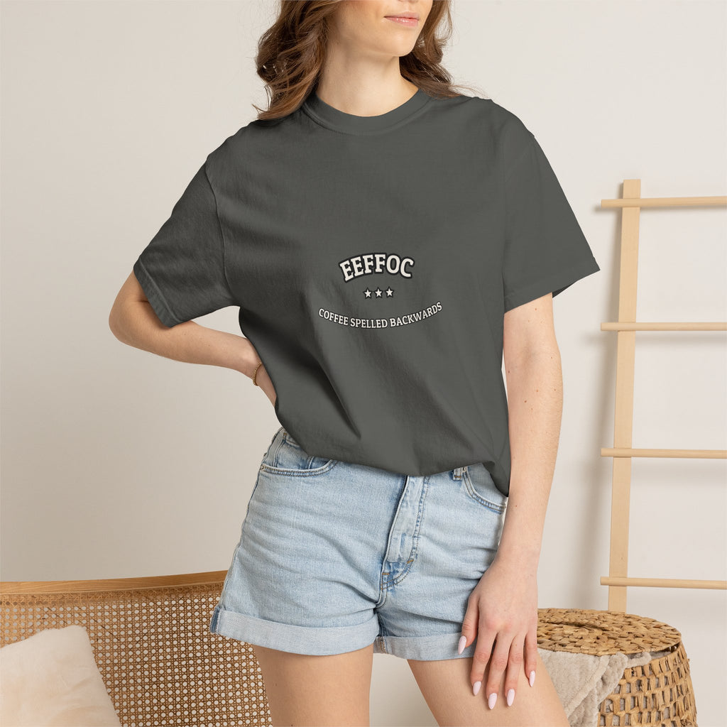 EEFFOC - Coffee Spelled Backwards | Funny Coffee Tee | NullMade