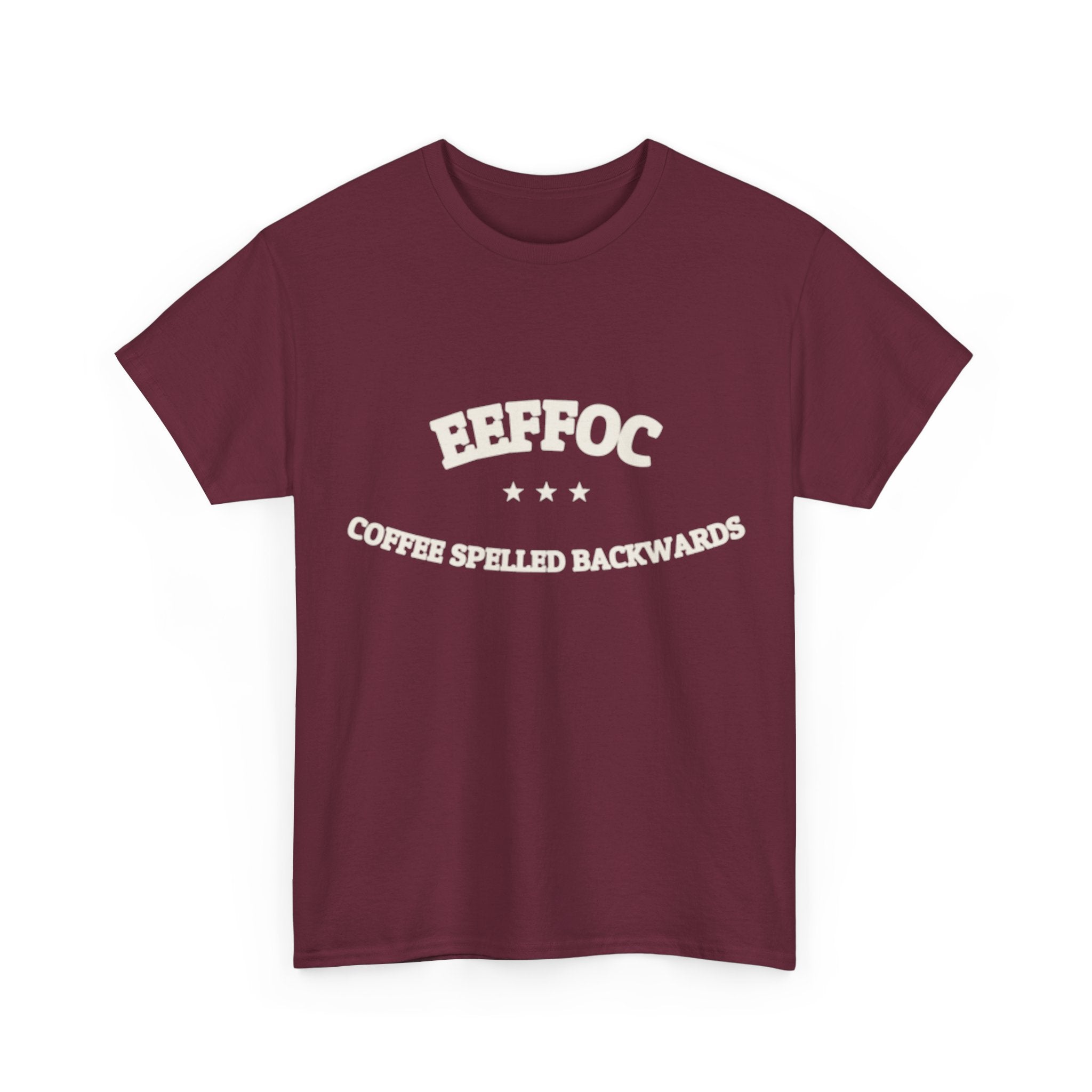 EEFFOC - Coffee Spelled Backwards | Funny Coffee Tee | NullMade