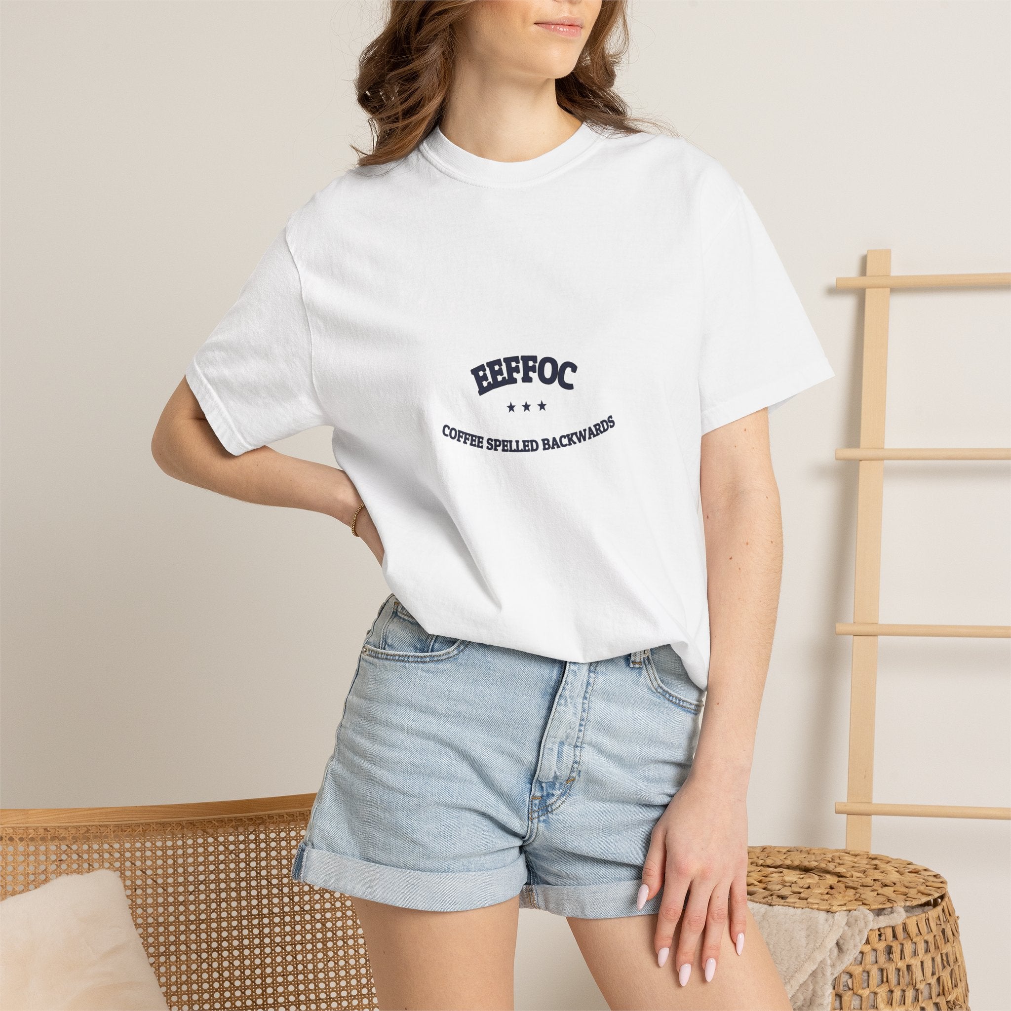 EEFFOC - Coffee Spelled Backwards | Funny Coffee Tee | NullMade