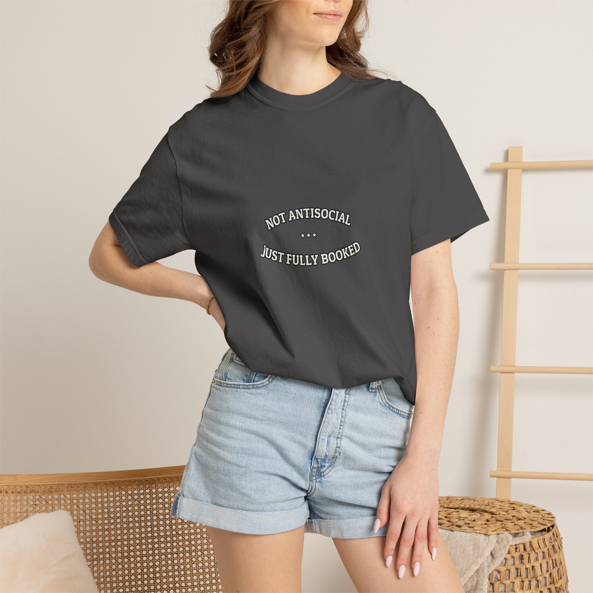NOT ANTISOCIAL — Ironic Tee | Funny Gift | NullMade