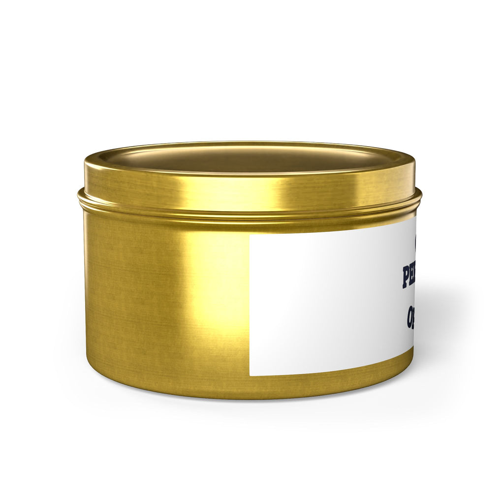 GOLFER, PERPETUALLY OPTIMISTIC — Tin Candle | Funny Golf Gift | NullMade