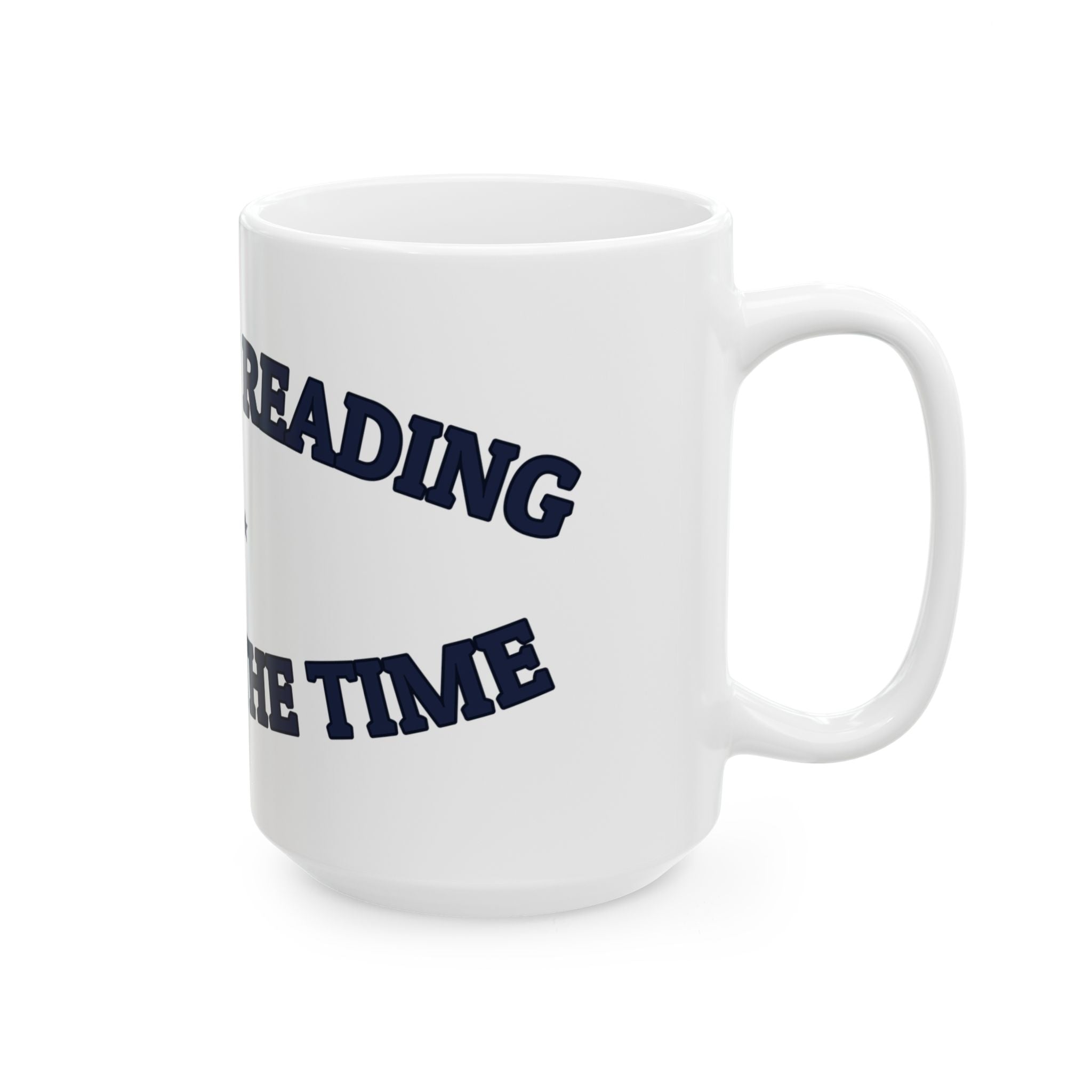 PROBABLY READING — Ceramic Mug | Funny Book Lover Gift | NullMade