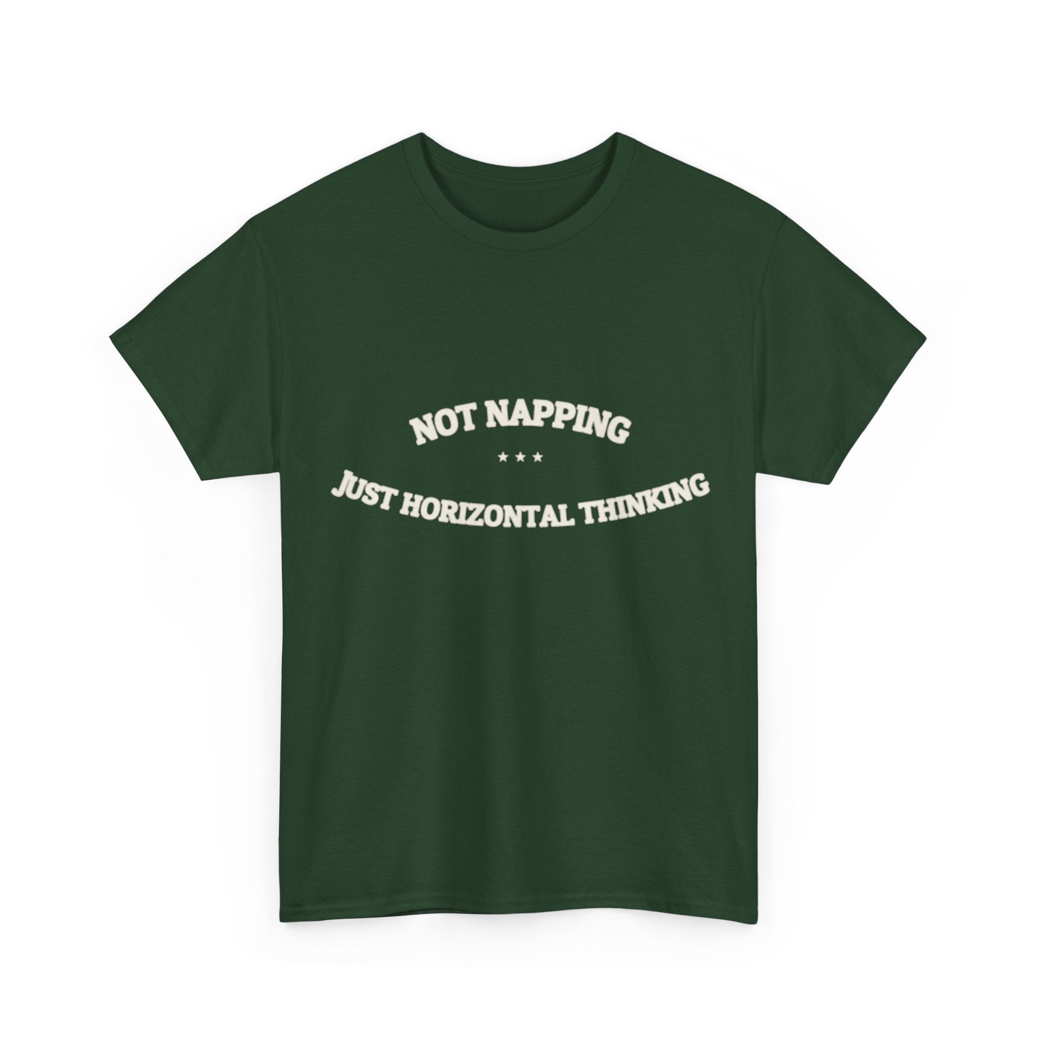 Not Napping. Just Horizontal Thinking. — Funny Tee | NullMade