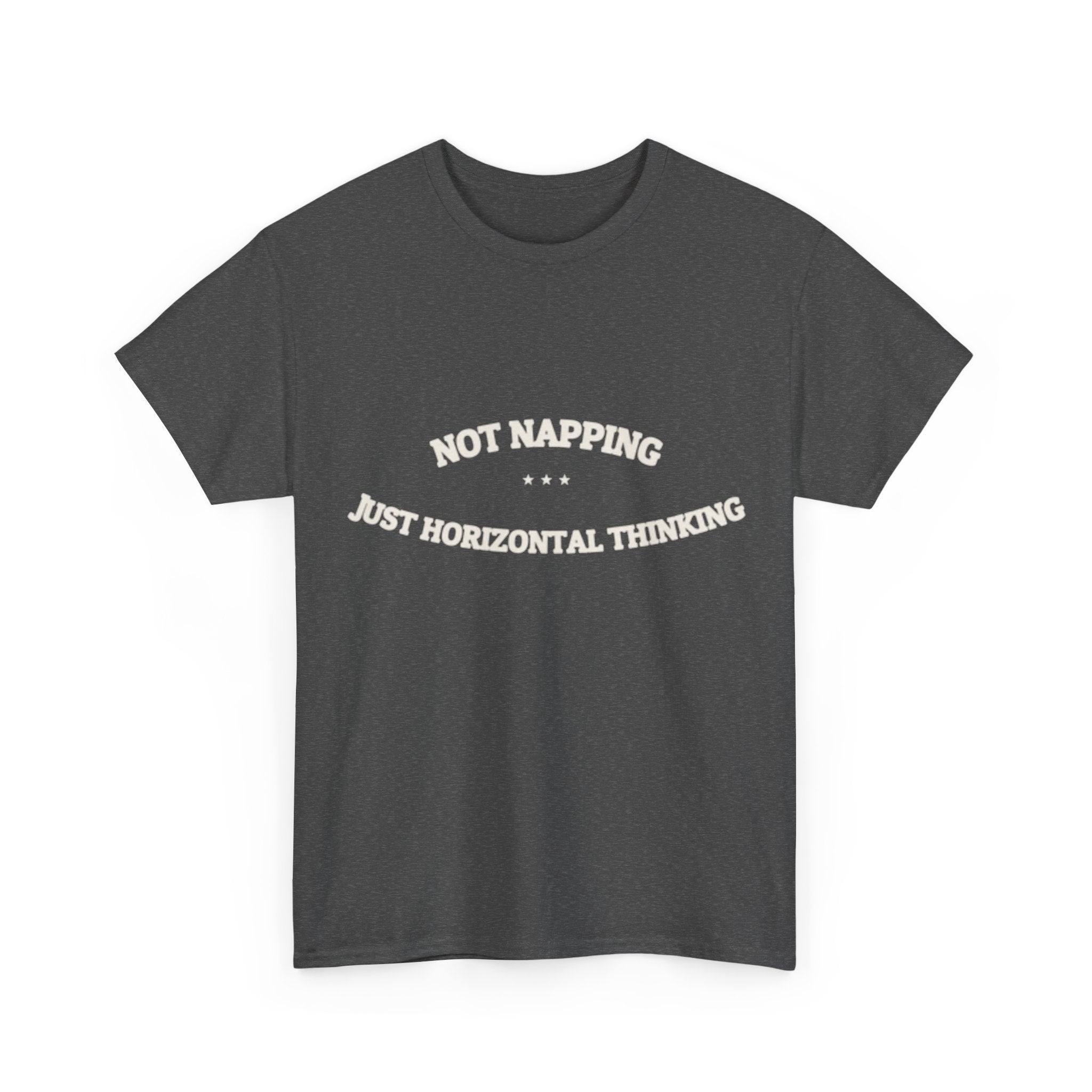 Not Napping. Just Horizontal Thinking. — Funny Tee | NullMade