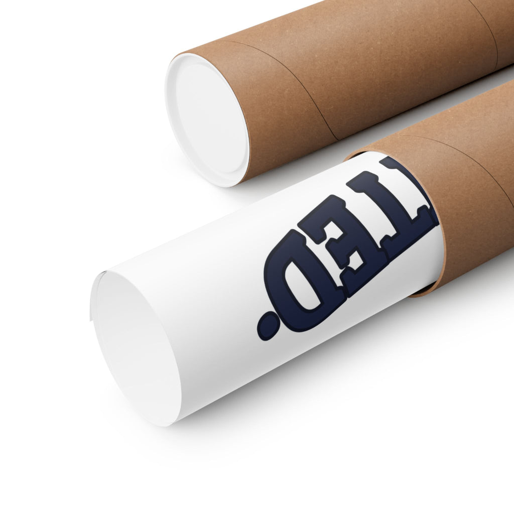ENGINEER. OPINIONS. UNSOLICITED. — Matte Poster | Funny Engineer Gift | NullMade