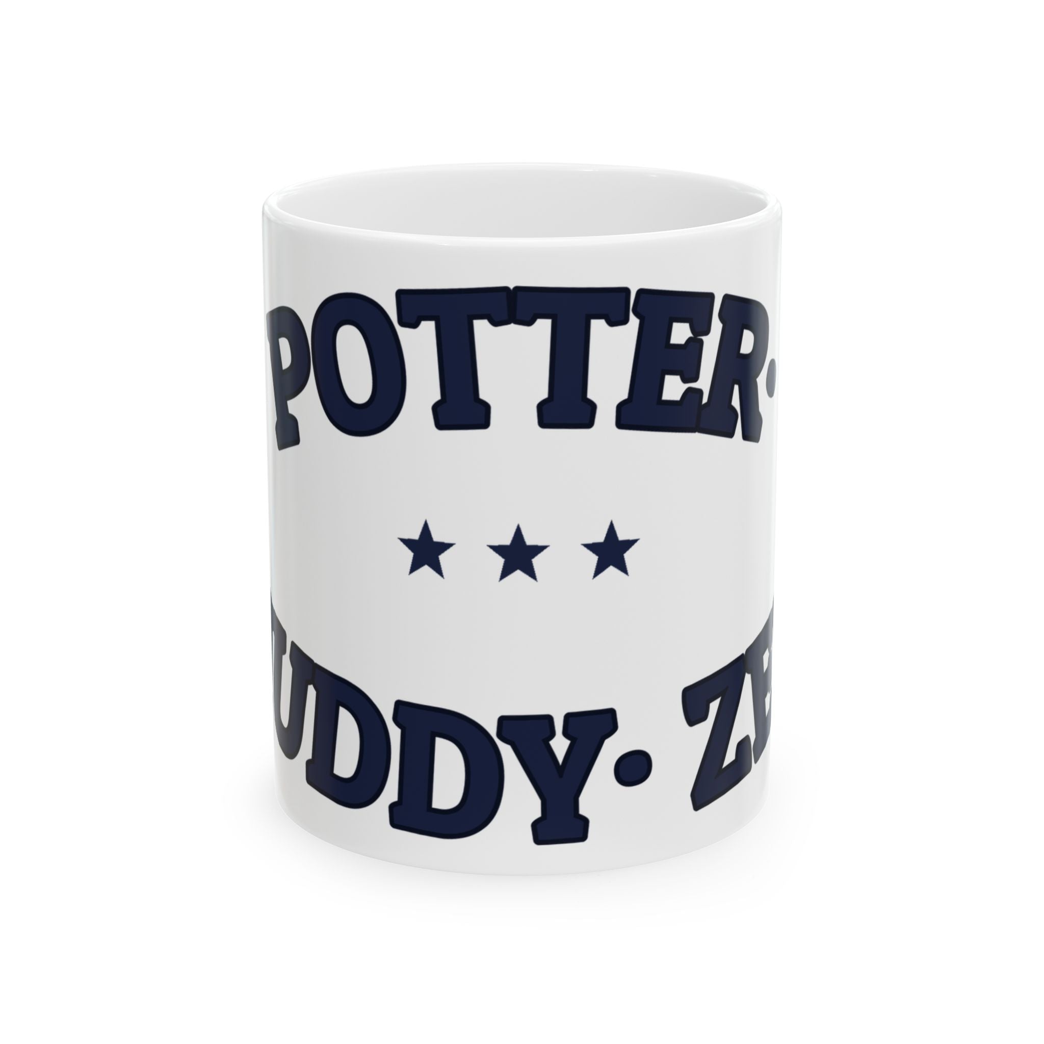 POTTER. MUDDY. ZEN. — Ceramic Mug | Funny Ironic Coffee Mug | NullMade