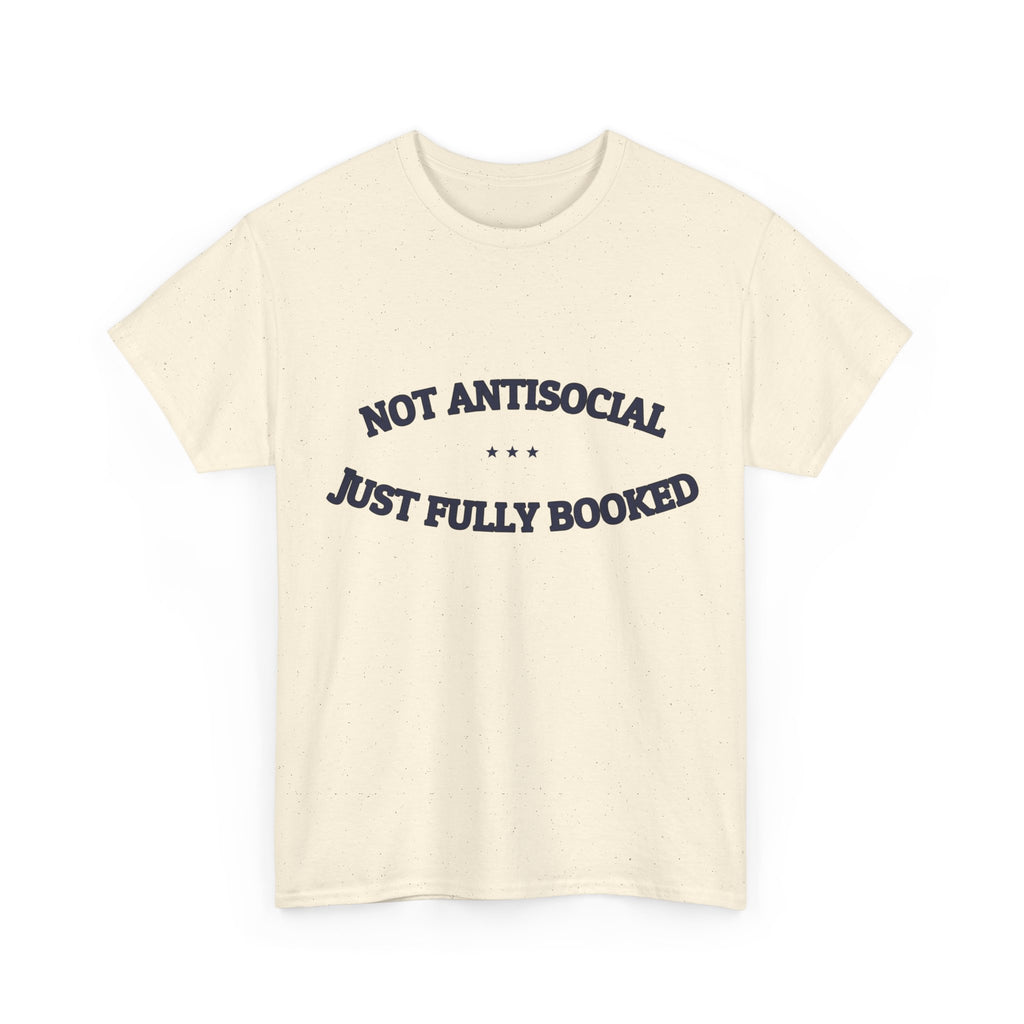 NOT ANTISOCIAL — Ironic Tee | Funny Gift | NullMade
