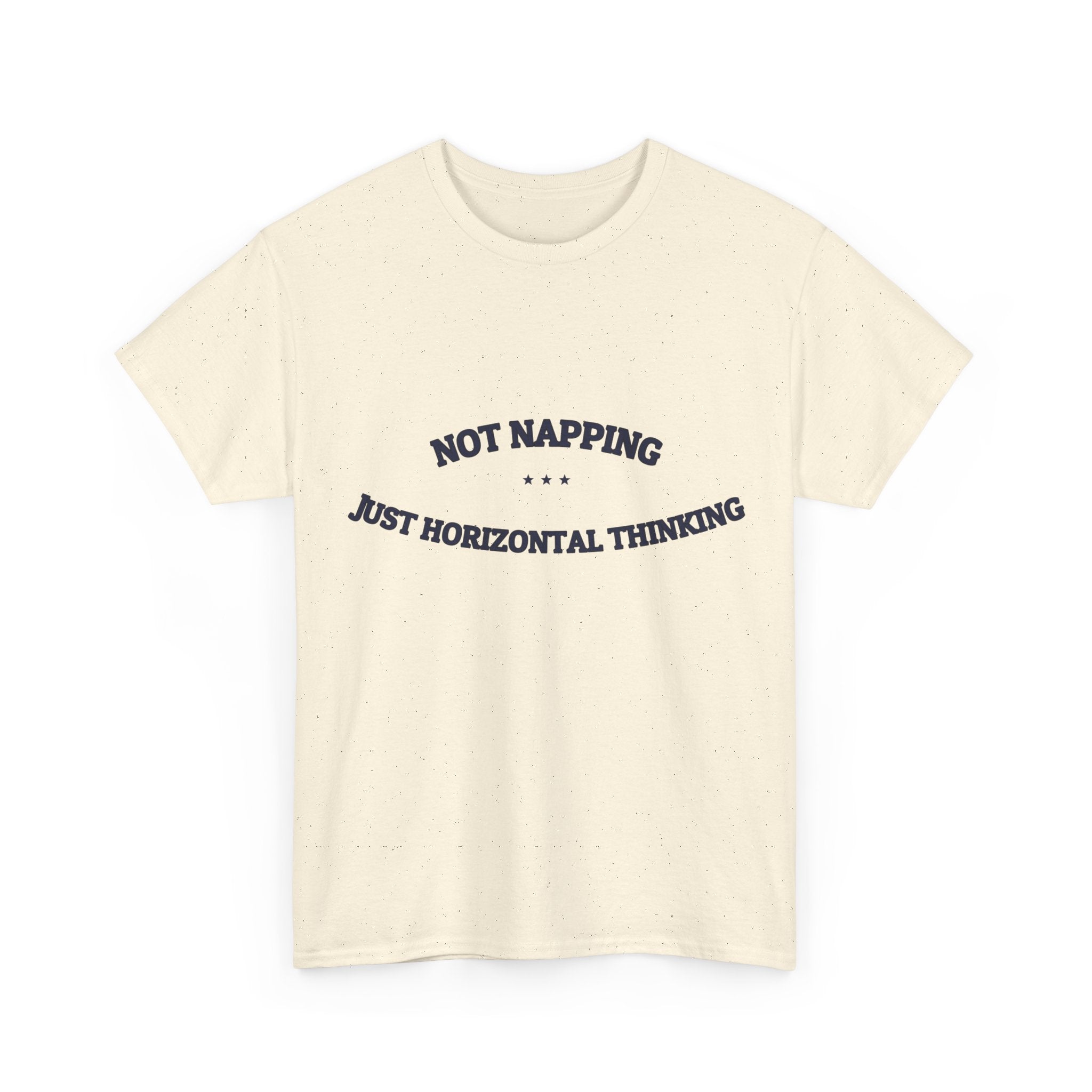 Not Napping. Just Horizontal Thinking. — Funny Tee | NullMade