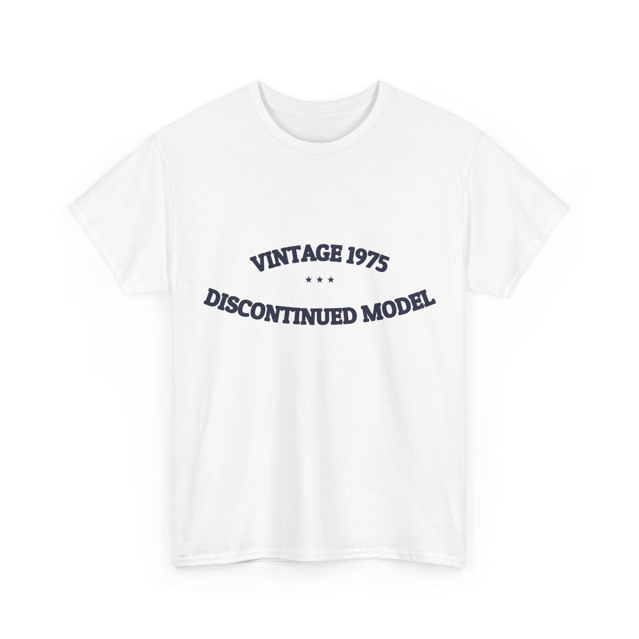 VINTAGE 1975 — DISCONTINUED MODEL — Tee | Funny Retro Humor | NullMade