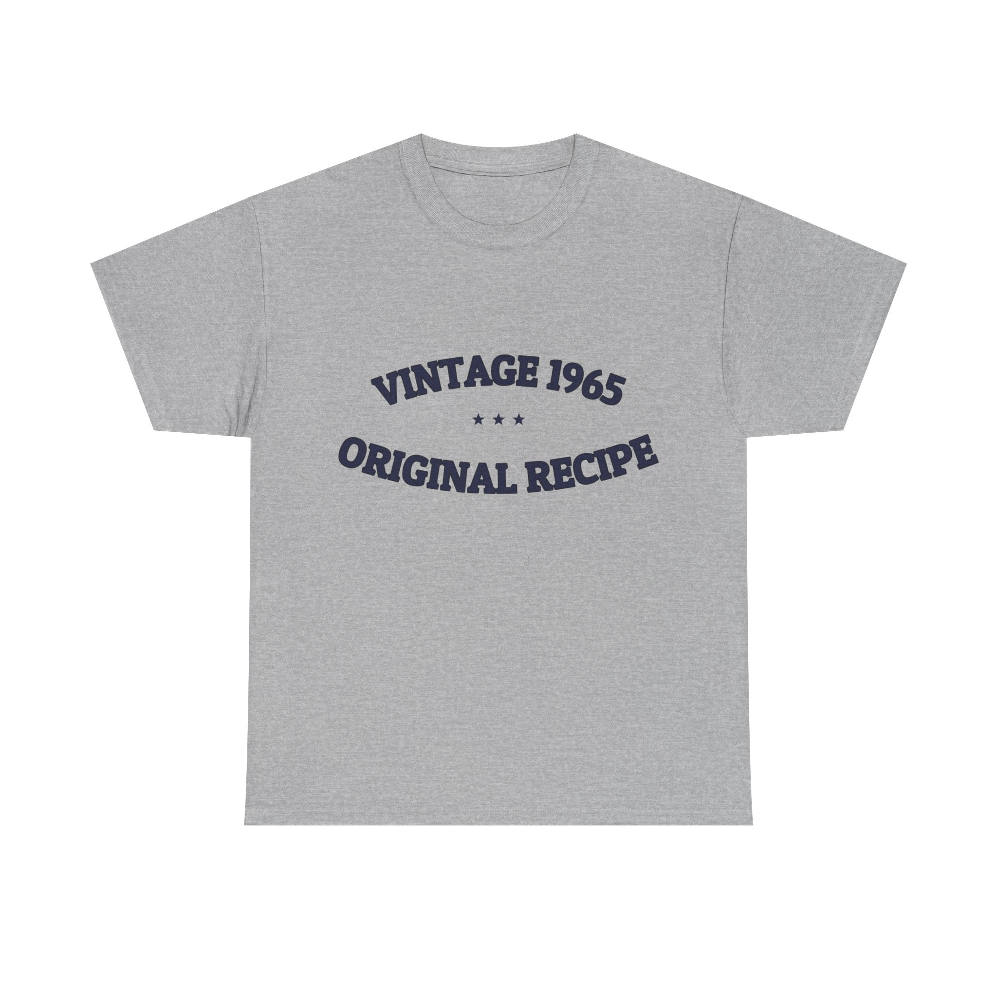 VINTAGE 1965 — ORIGINAL RECIPE — T-Shirt | Funny Graphic Tee | NullMade
