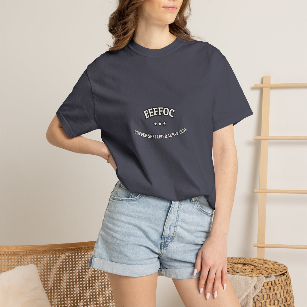 EEFFOC - Coffee Spelled Backwards | Funny Coffee Tee | NullMade