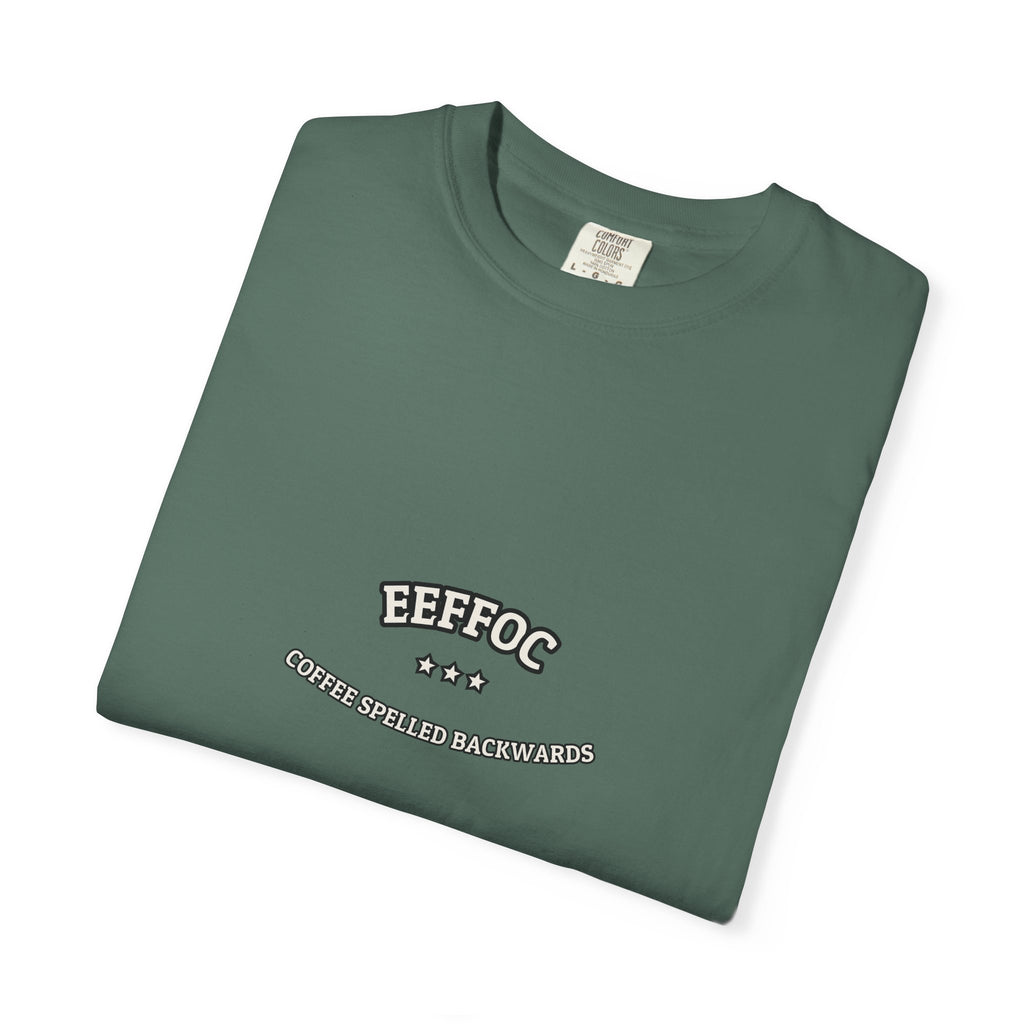 EEFFOC - Coffee Spelled Backwards | Funny Coffee Tee | NullMade