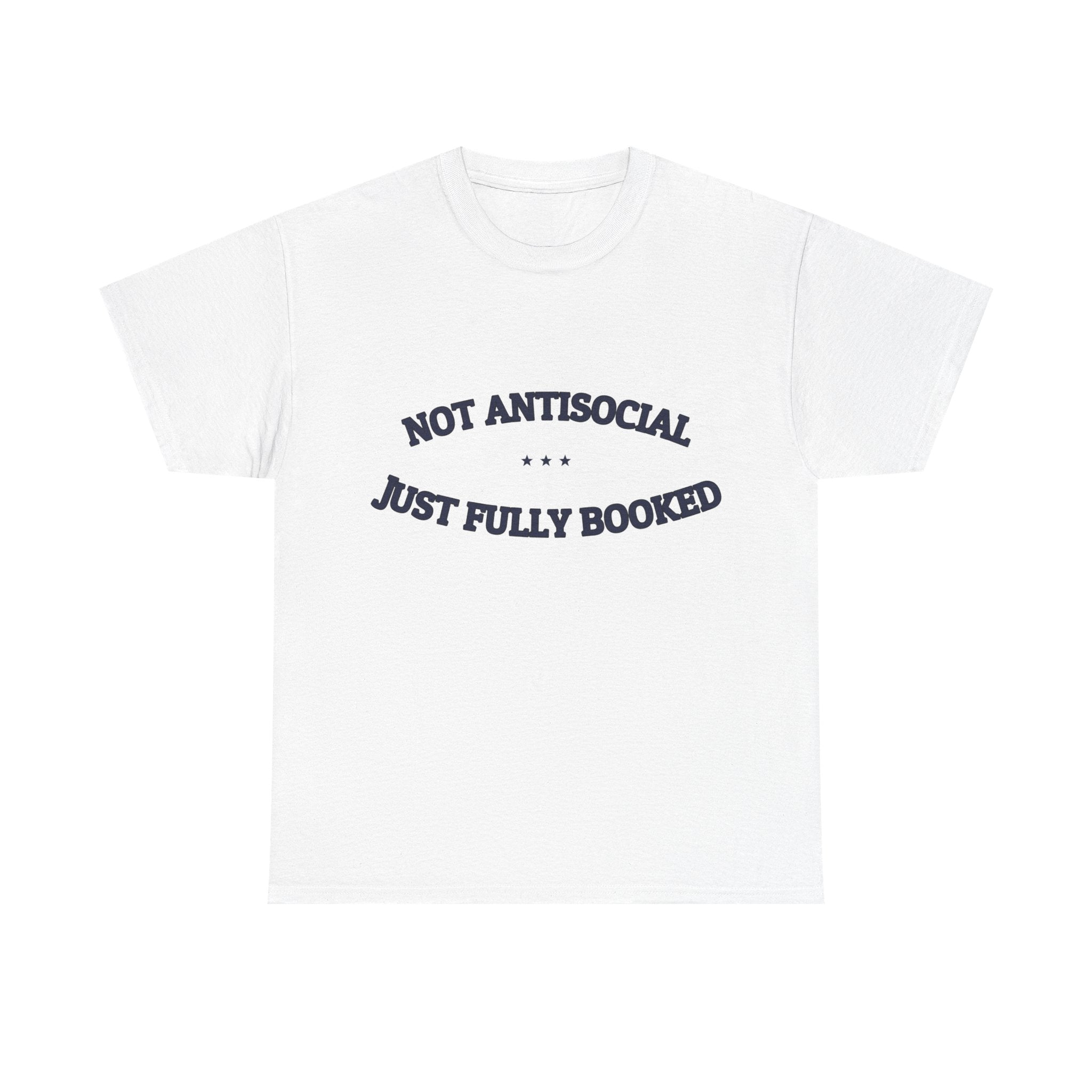 NOT ANTISOCIAL — Ironic Tee | Funny Gift | NullMade