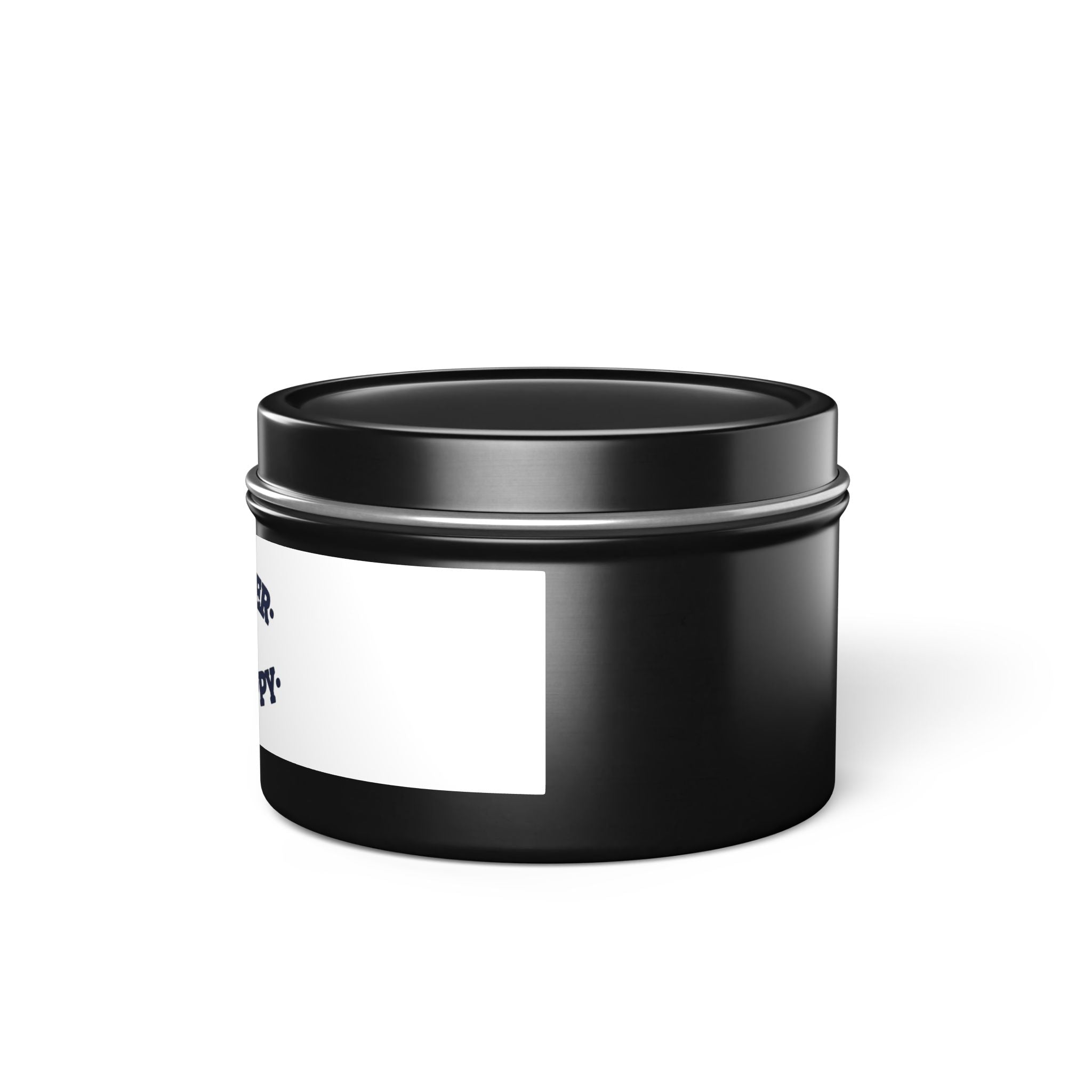 BACKPACKER. HEAVY. HAPPY. — Tin Candle | Funny Camping Gift | NullMade
