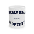 PROBABLY READING — Ceramic Mug | Funny Book Lover Gift | NullMade