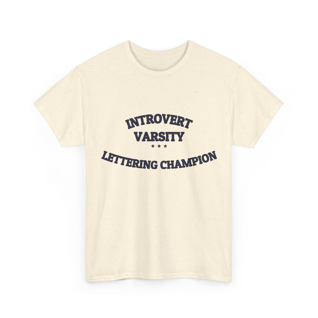 INTROVERT VARSITY — T-Shirt | Funny Introvert Gift | NullMade