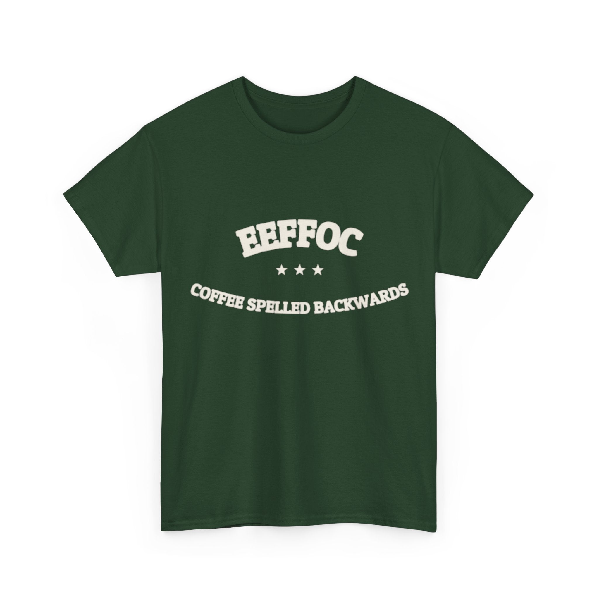 EEFFOC - Coffee Spelled Backwards | Funny Coffee Tee | NullMade