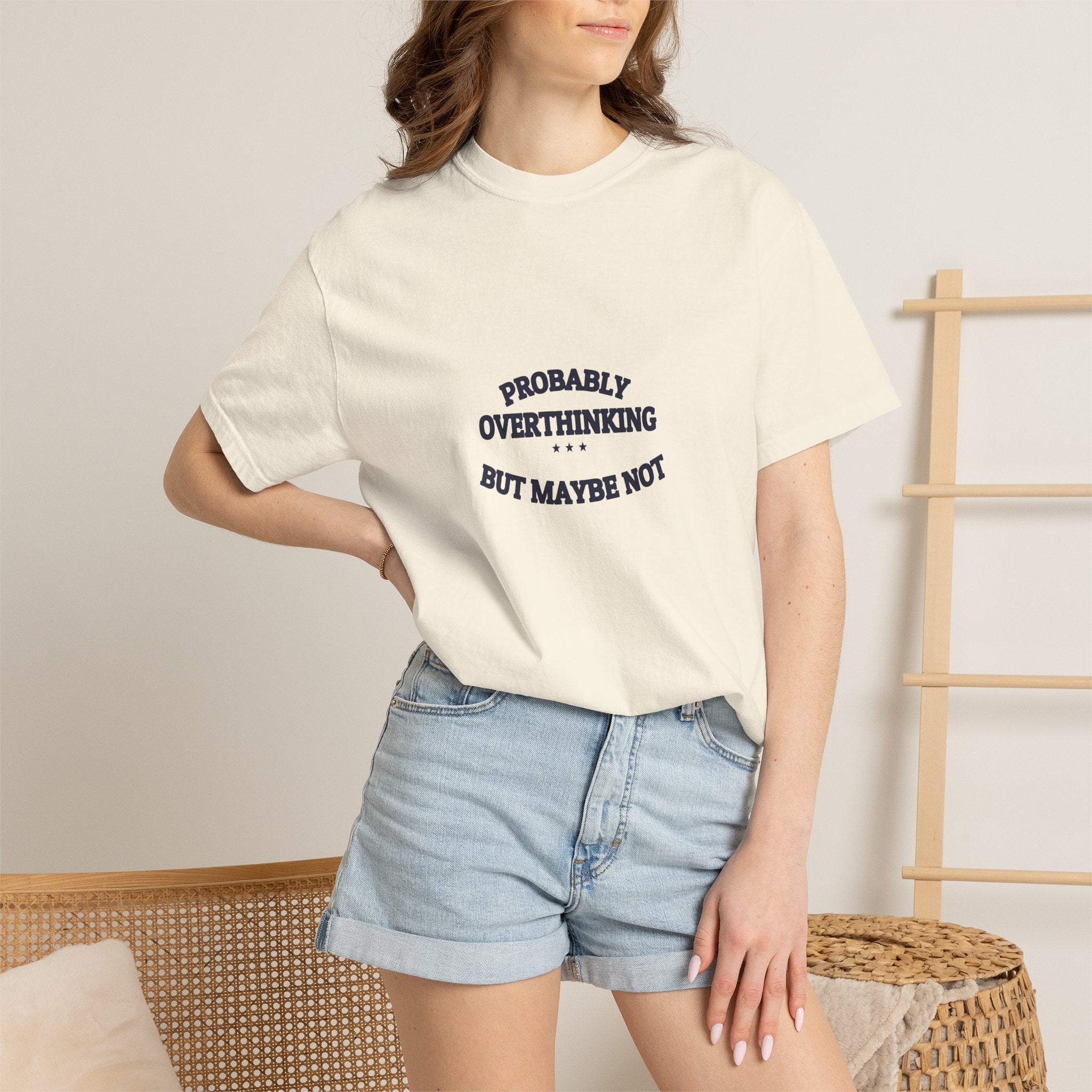 PROBABLY OVERTHINKING — Graphic Tee | Funny Observation | NullMade