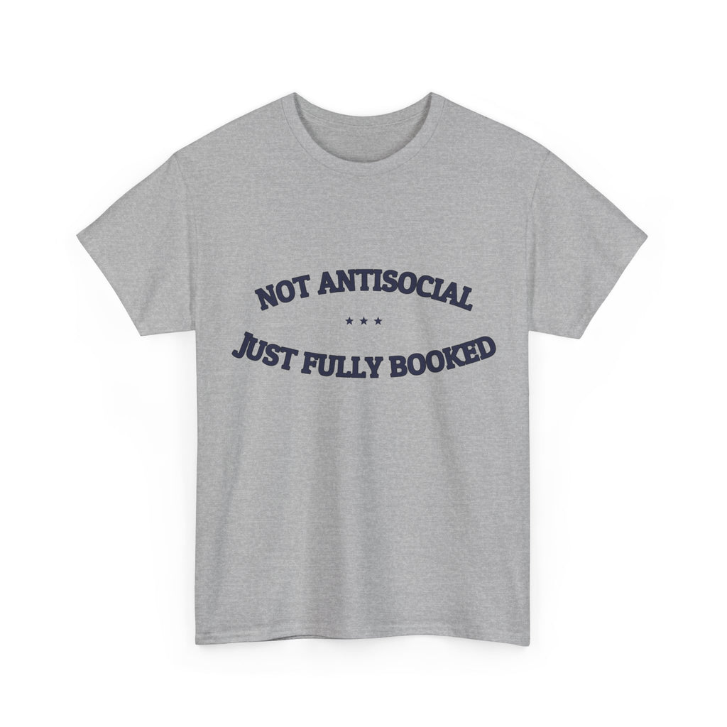 NOT ANTISOCIAL — Ironic Tee | Funny Gift | NullMade