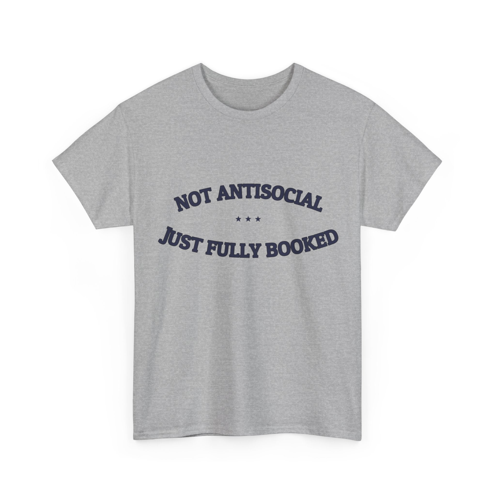 NOT ANTISOCIAL — Ironic Tee | Funny Gift | NullMade