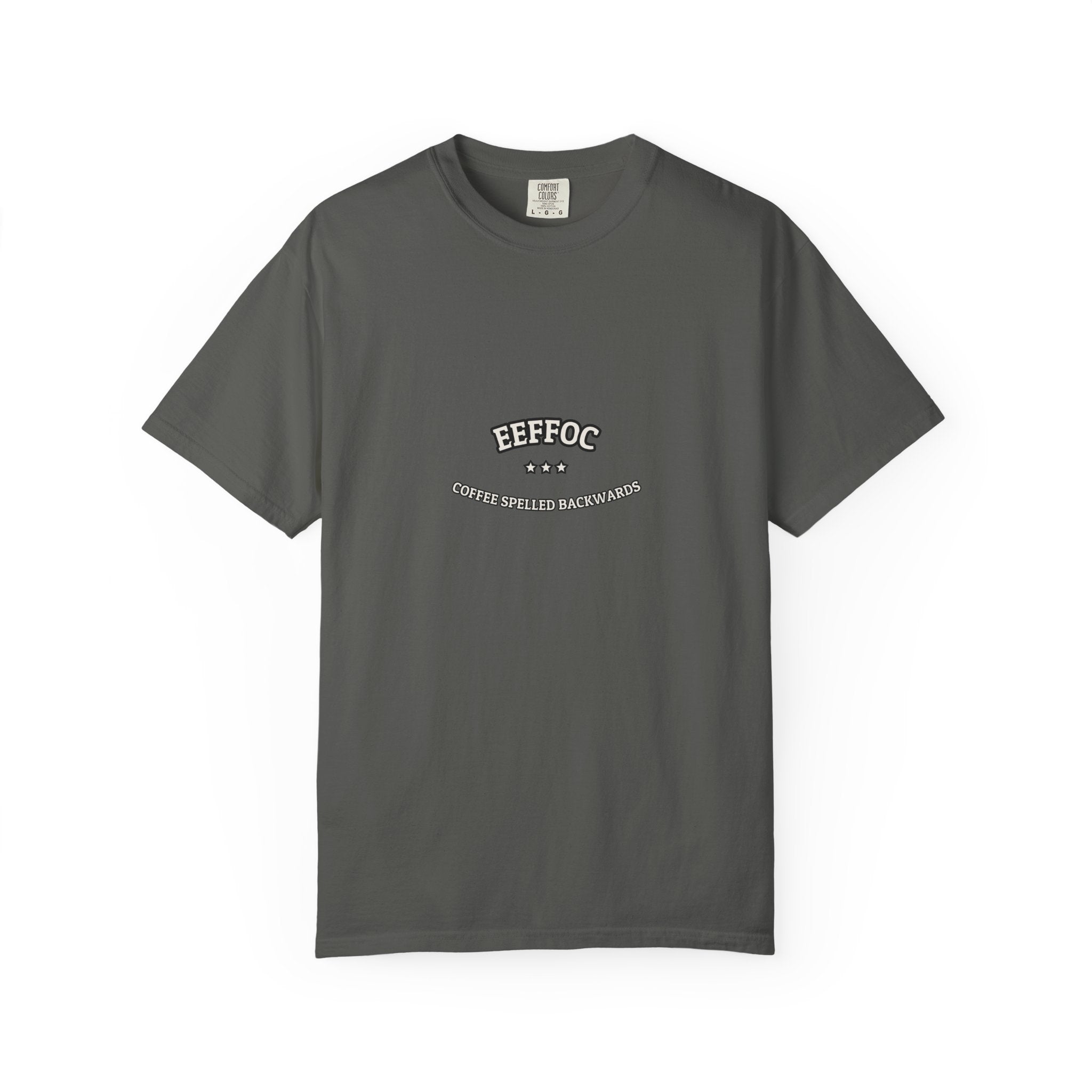 EEFFOC - Coffee Spelled Backwards | Funny Coffee Tee | NullMade