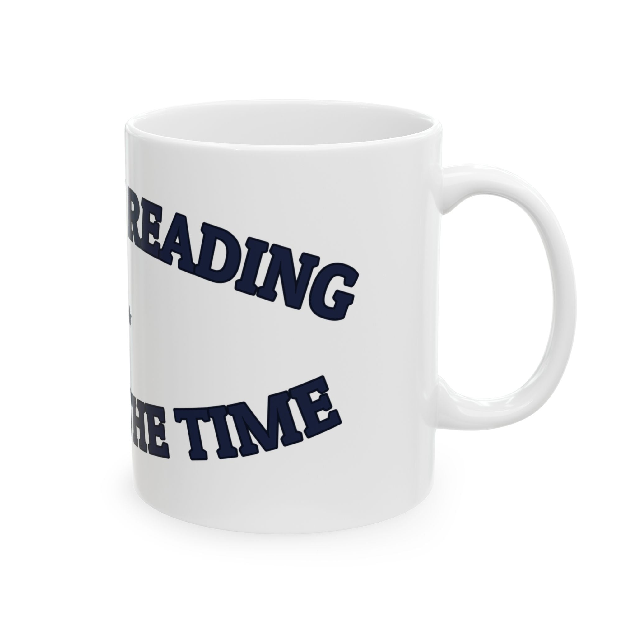 PROBABLY READING — Ceramic Mug | Funny Book Lover Gift | NullMade