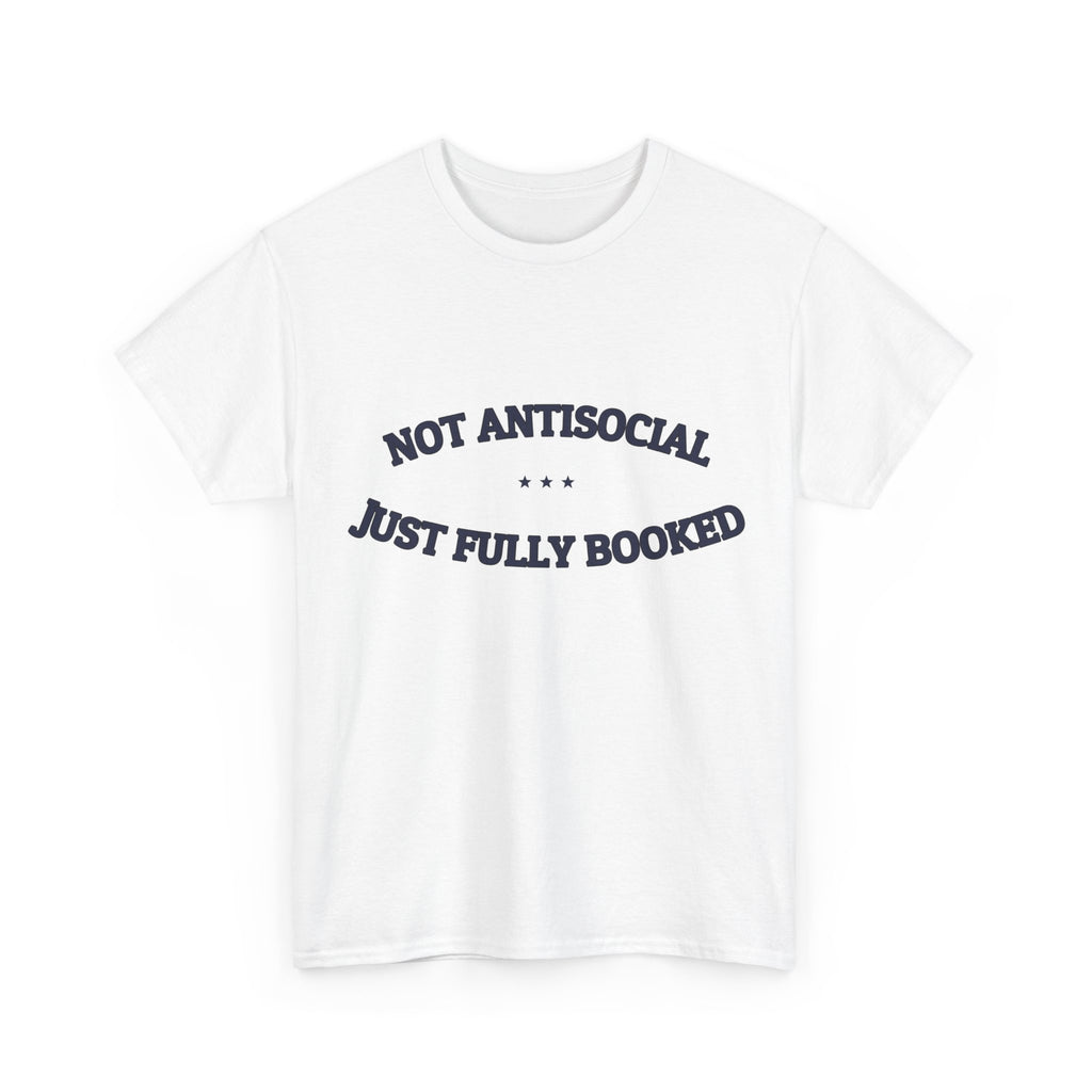 NOT ANTISOCIAL — Ironic Tee | Funny Gift | NullMade