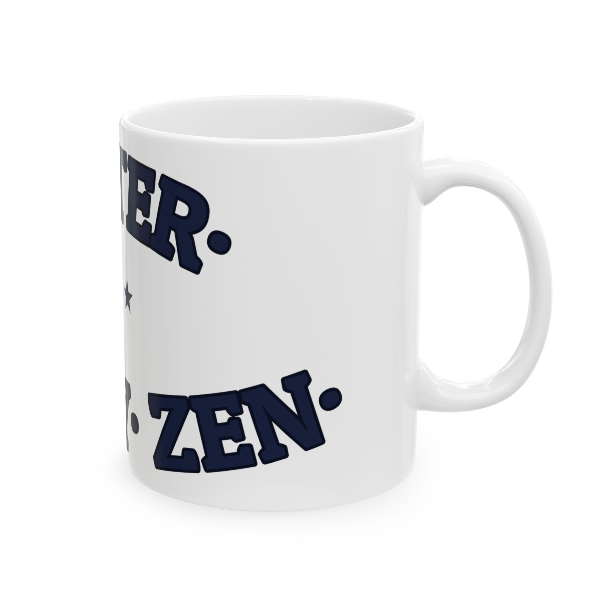 POTTER. MUDDY. ZEN. — Ceramic Mug | Funny Ironic Coffee Mug | NullMade