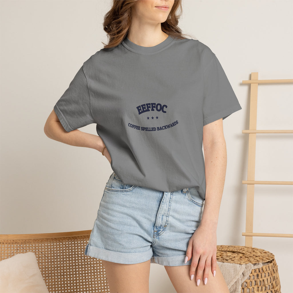 EEFFOC - Coffee Spelled Backwards | Funny Coffee Tee | NullMade