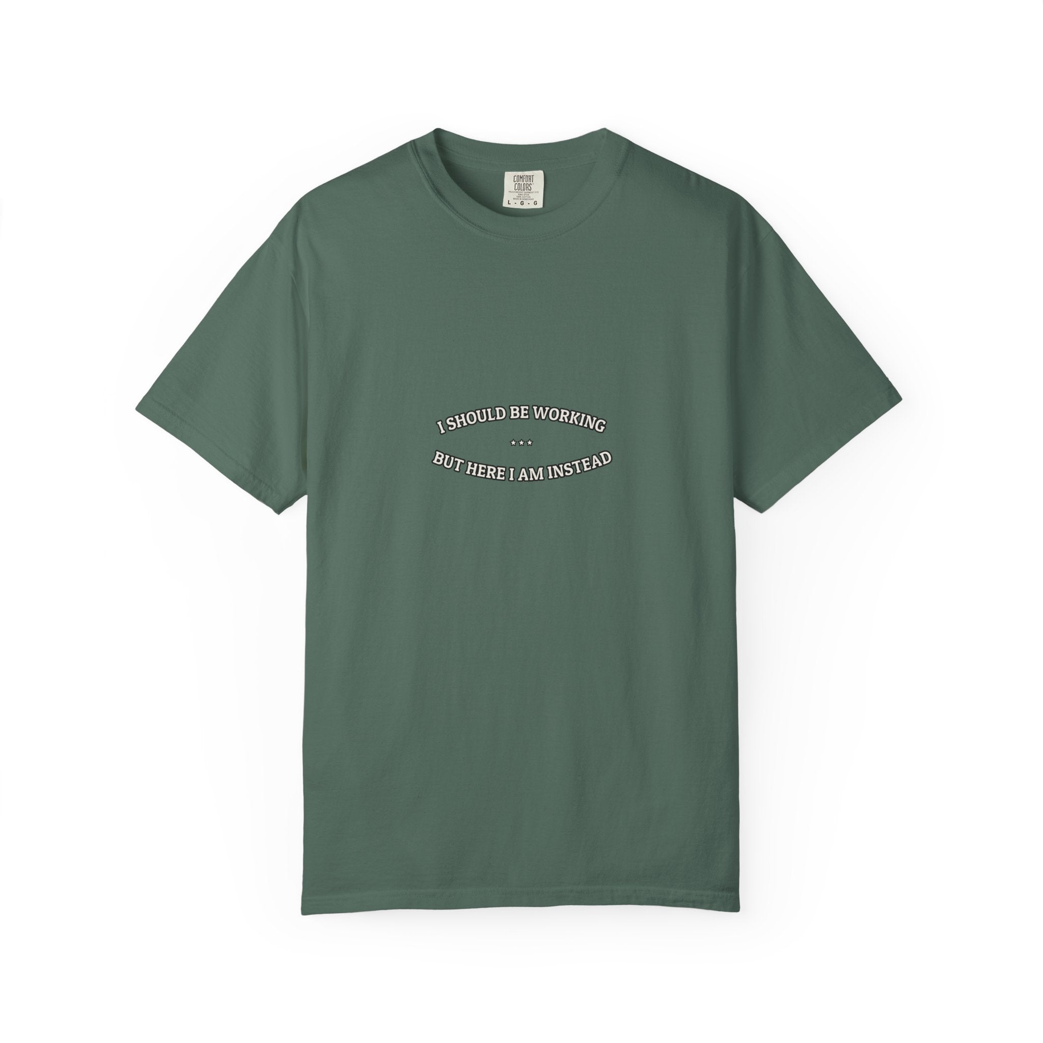 I Should Be Working — Graphic Tee | Funny Office Humor | NullMade