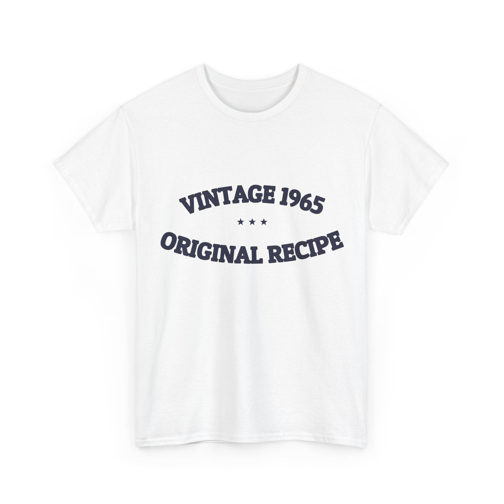 VINTAGE 1965 — ORIGINAL RECIPE — T-Shirt | Funny Graphic Tee | NullMade