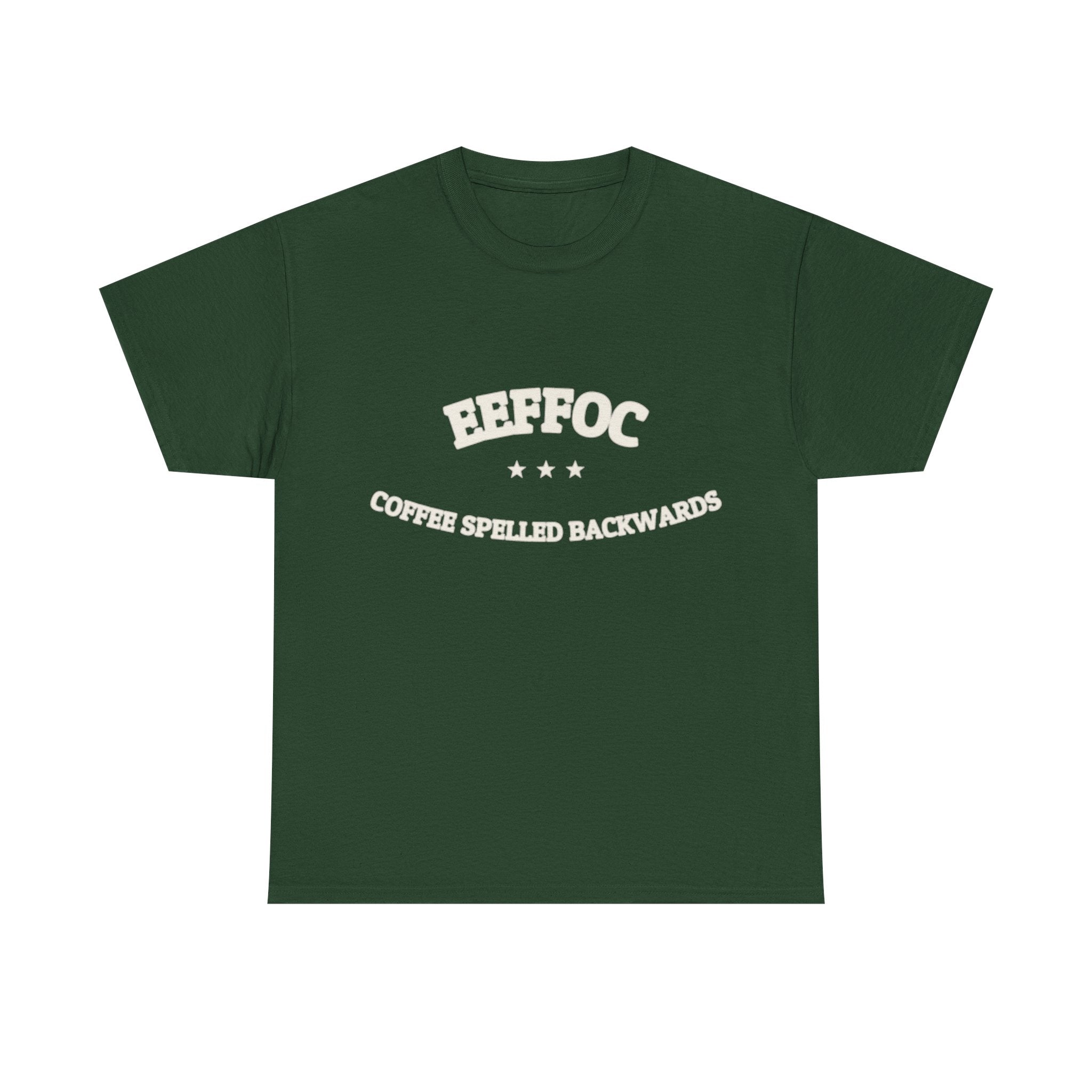 EEFFOC - Coffee Spelled Backwards | Funny Coffee Tee | NullMade