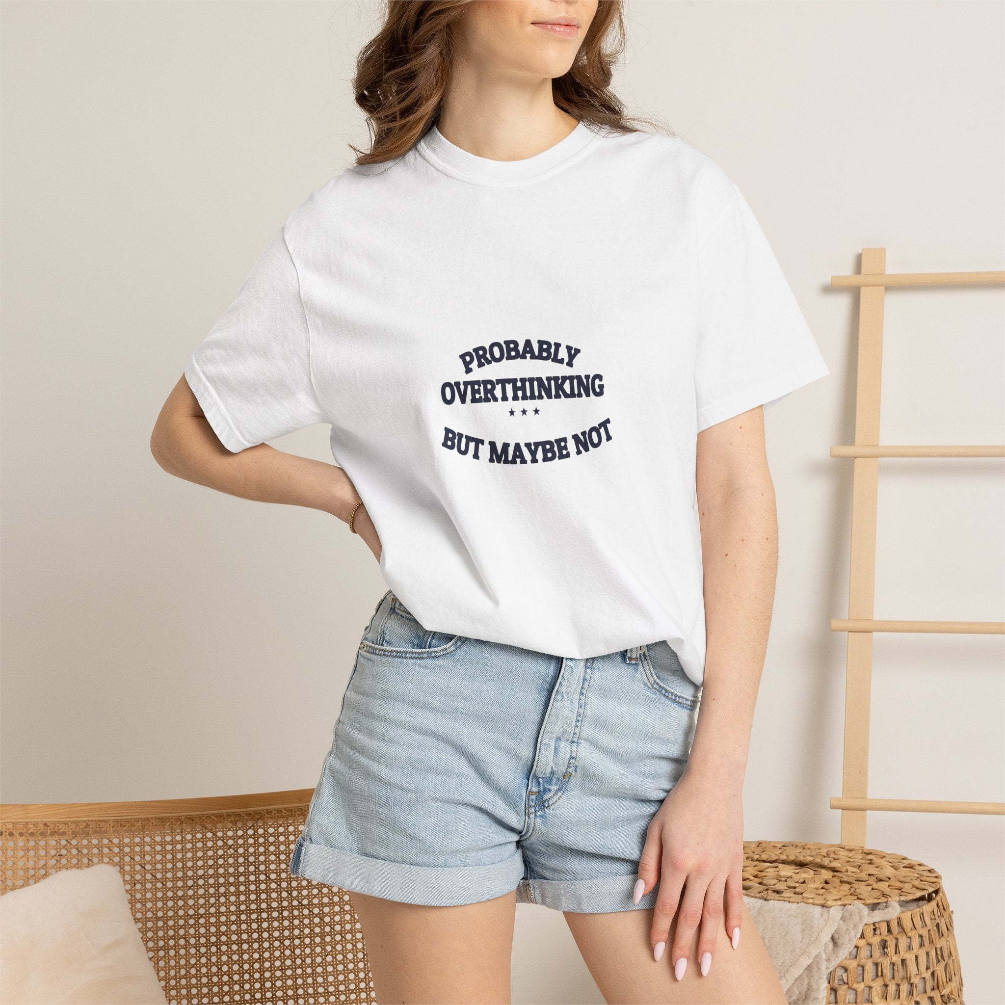 PROBABLY OVERTHINKING — Graphic Tee | Funny Observation | NullMade