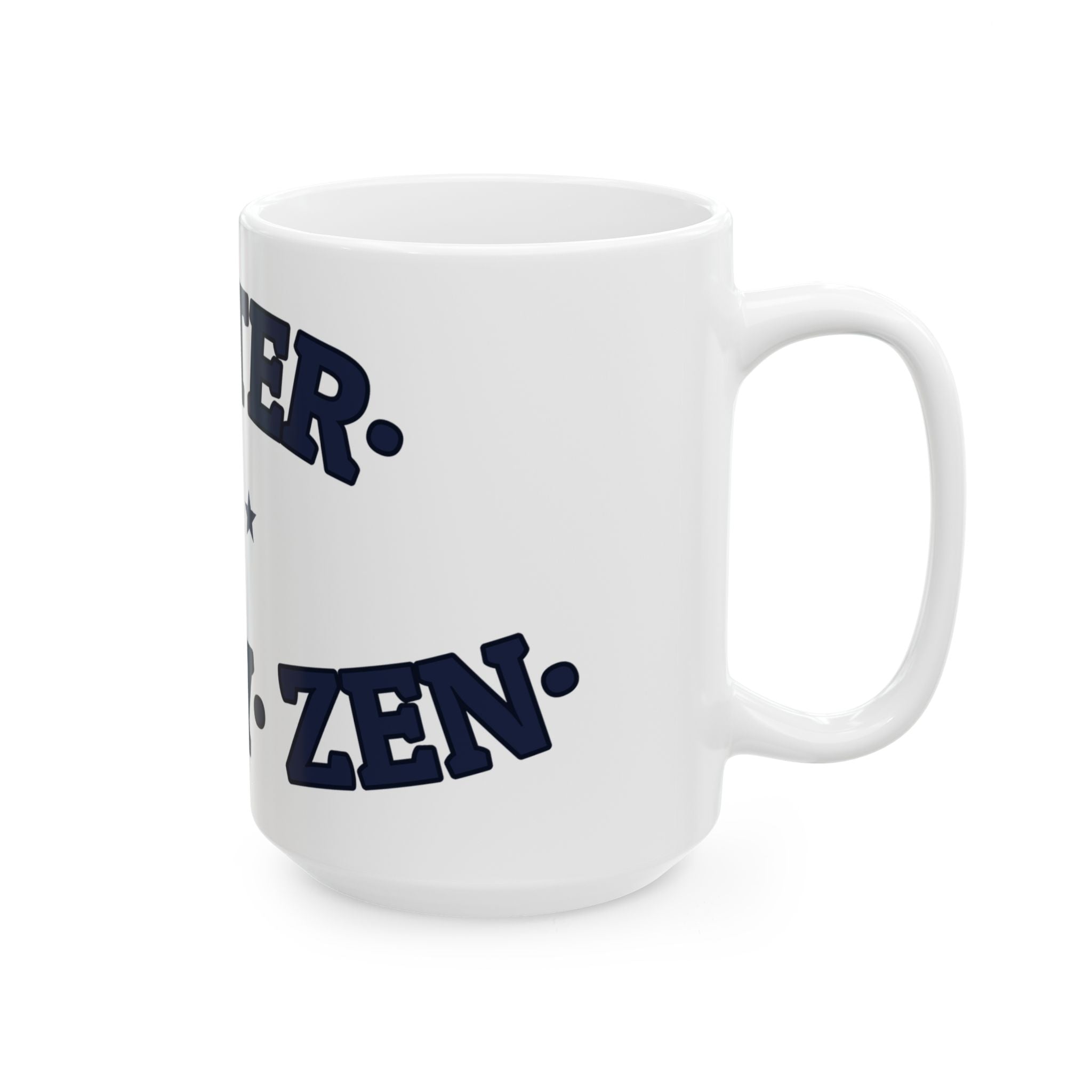 POTTER. MUDDY. ZEN. — Ceramic Mug | Funny Ironic Coffee Mug | NullMade