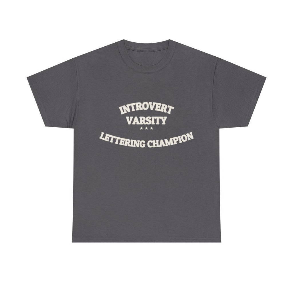 INTROVERT VARSITY — T-Shirt | Funny Introvert Gift | NullMade