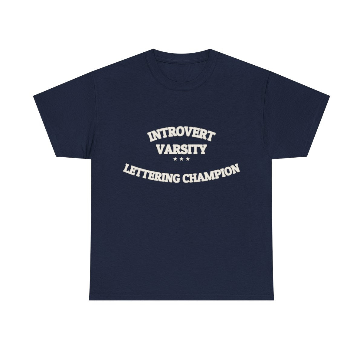 INTROVERT VARSITY — T-Shirt | Funny Introvert Gift | NullMade
