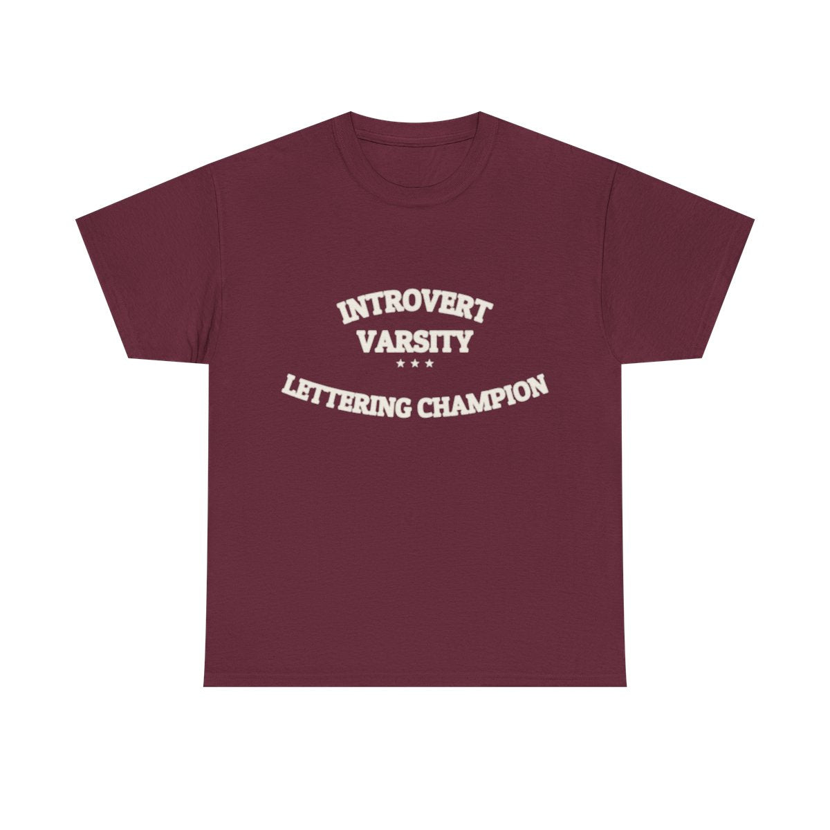 INTROVERT VARSITY — T-Shirt | Funny Introvert Gift | NullMade