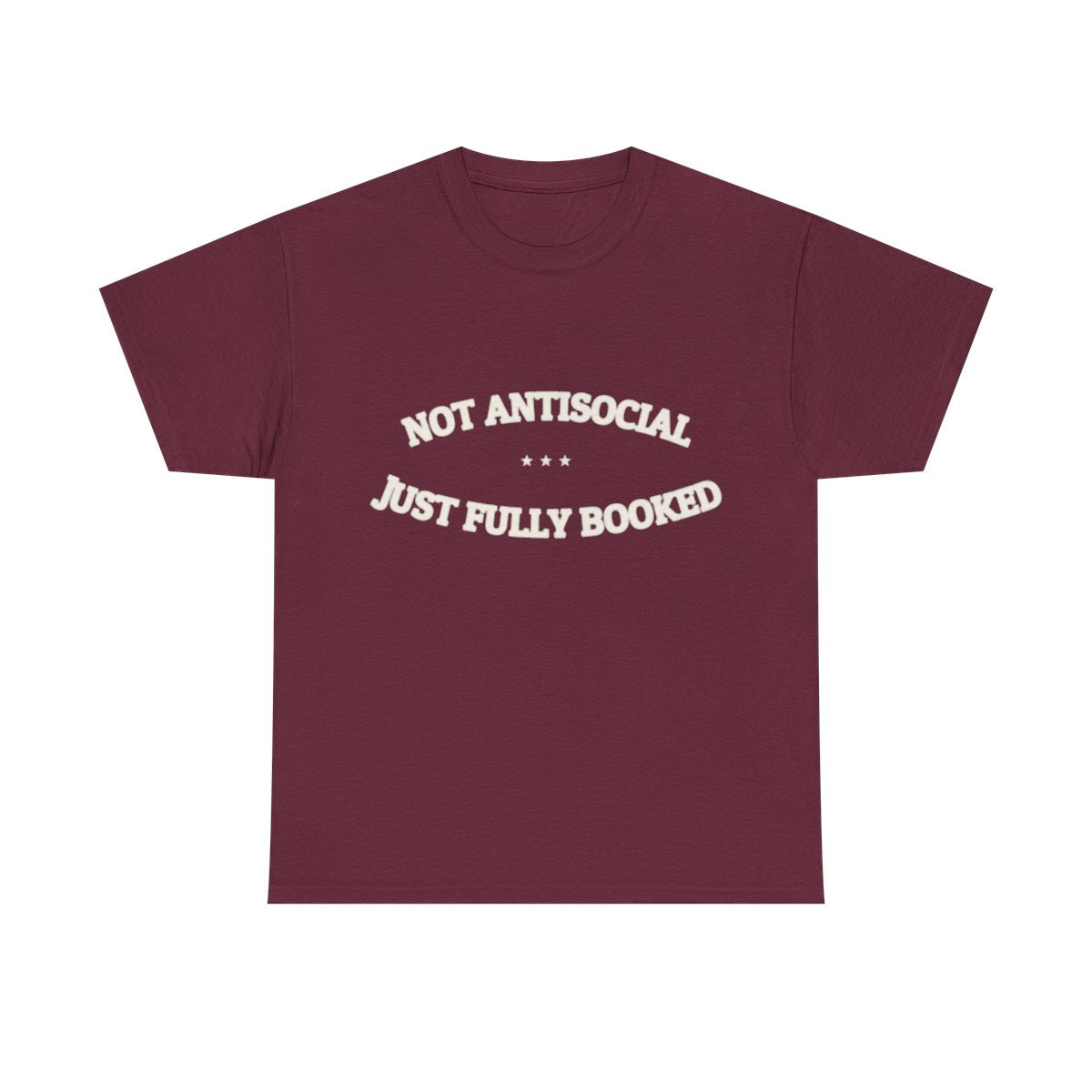 NOT ANTISOCIAL — Ironic Tee | Funny Gift | NullMade