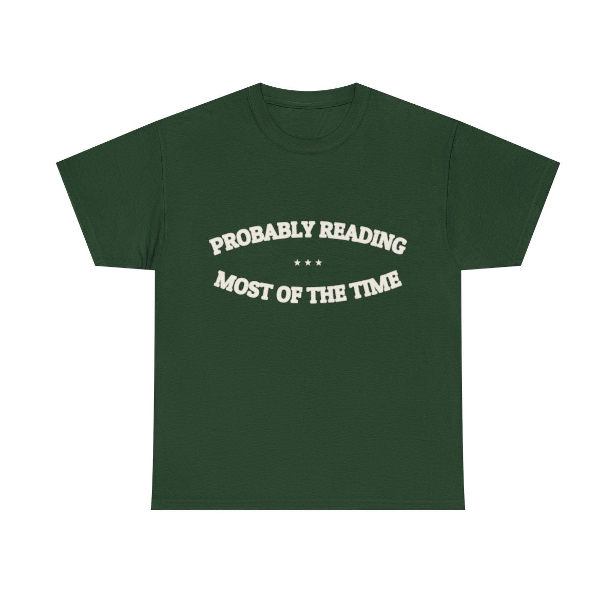 PROBABLY READING — Graphic Tee | Funny Book Lover Gift | NullMade