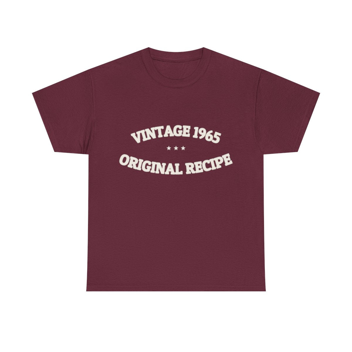 VINTAGE 1965 — ORIGINAL RECIPE — T-Shirt | Funny Graphic Tee | NullMade