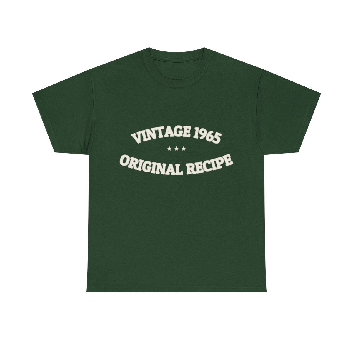 VINTAGE 1965 — ORIGINAL RECIPE — T-Shirt | Funny Graphic Tee | NullMade