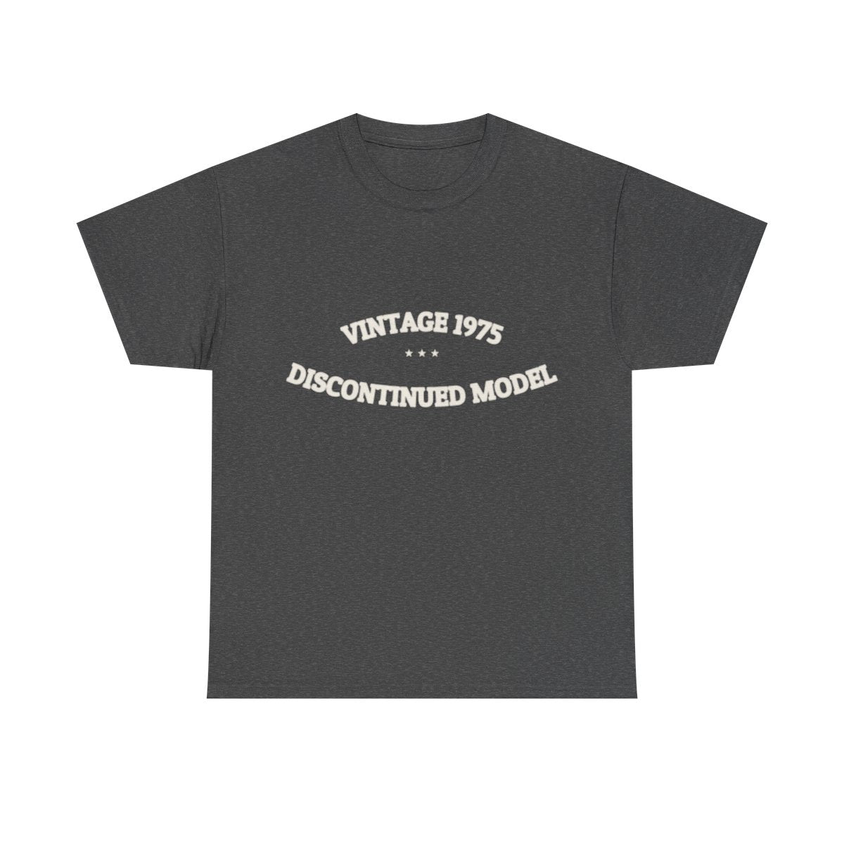 VINTAGE 1975 — DISCONTINUED MODEL — Tee | Funny Retro Humor | NullMade